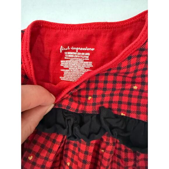 12M Dress & Blouse Lot - Bonnie Baby, Baxter & Beatrice, First Impressions - Picture 11 of 11